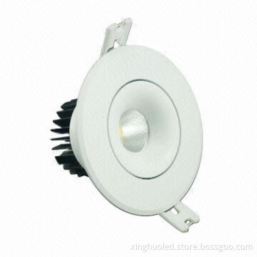 COB Downlight with CE and RoHS, 5W Sharp COB LED, 100-110lm/W, New Design, with Forged Heat Shell